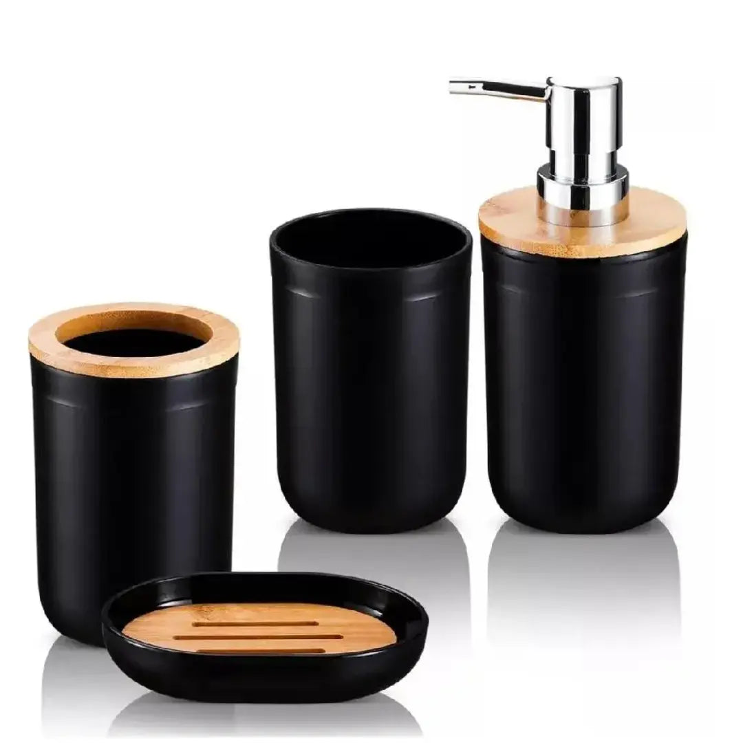 Conjunto para Banheiro 6 PEÇAS - BambuLux - Verona Decor - VERONA DECOR