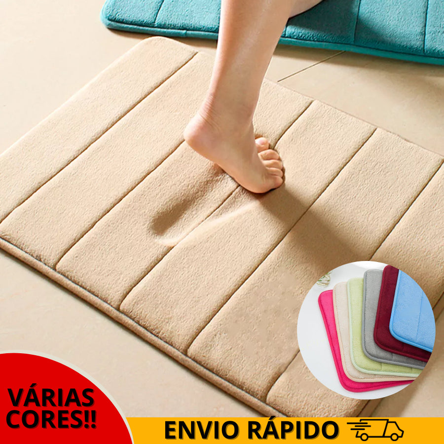 Tapete De Banheiro Macio Antiderrapante - Verona Decor - VERONA DECOR