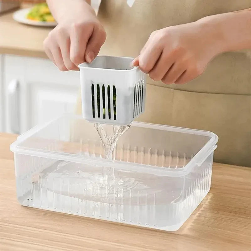 Caixa Organizadora Plástica com 6 Divisórias - Verona Decor - VERONA DECOR