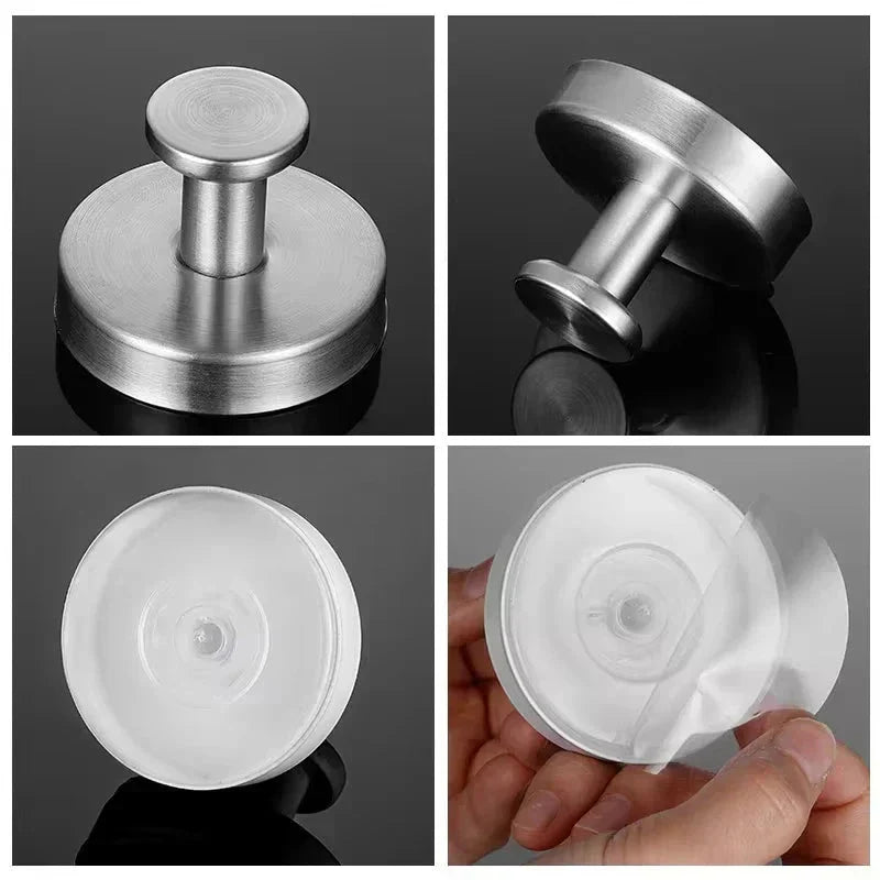 Gancho de Ventosa Premium Para Banheiro e Cozinha – Compre 1, Leve 2 + Frete Grátis 🎁 - VERONA DECOR