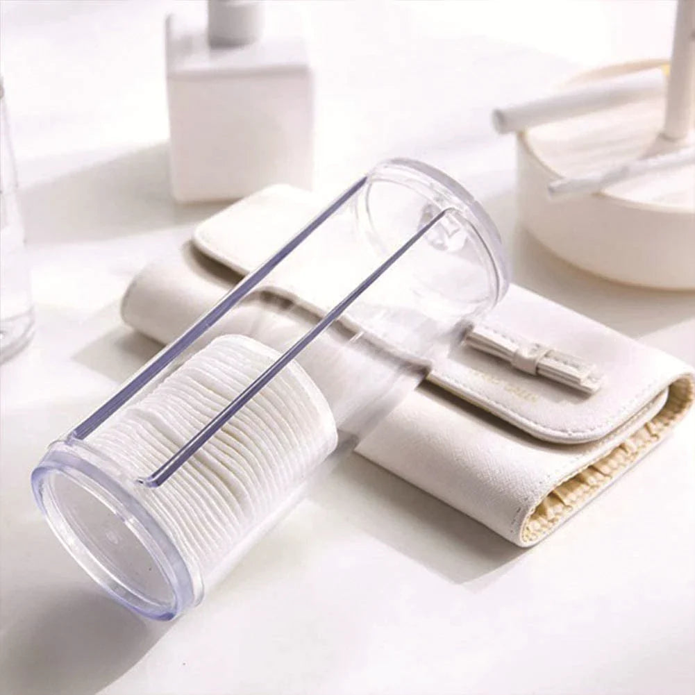KIT Porta Algodão e Cotonete em Acrílico - Verona Decor - VERONA DECOR