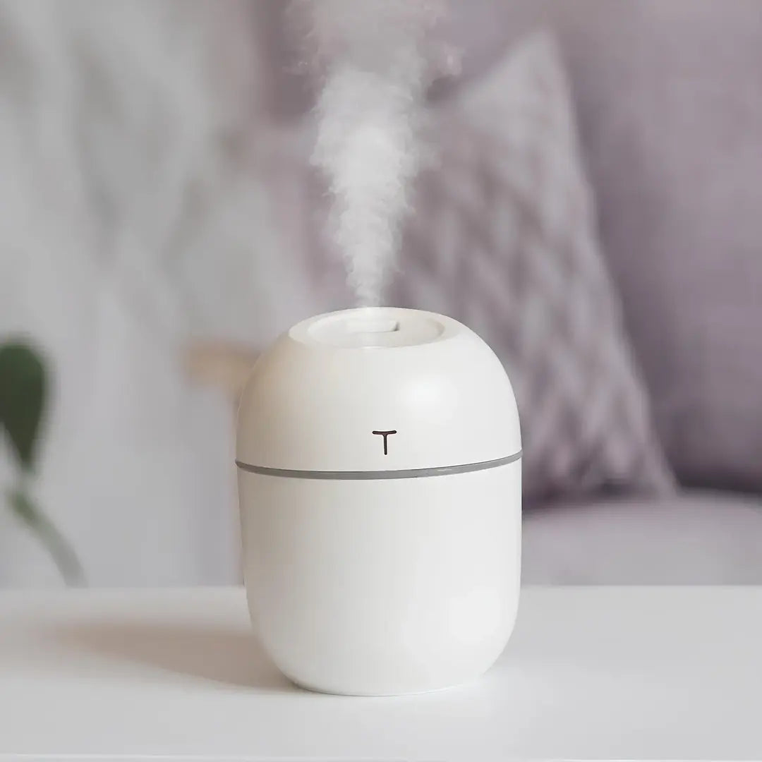 Kit 2 Umidificador de Ar Portátil Ultrassônico - Aromatizador de Ambiente Doméstico e Escritório - Verona Decor - VERONA DECOR