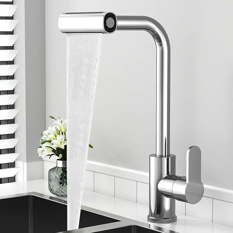 Torneira De Cozinha Cascata 360° Com 3 Funções - VERONA DECOR