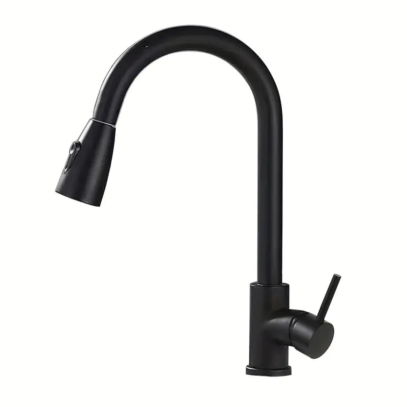 Torneira Gourmet Pia Cozinha Com Extensor Flexível Misturador Monocomando Spray Arejador Articulado Inox - VERONA DECOR