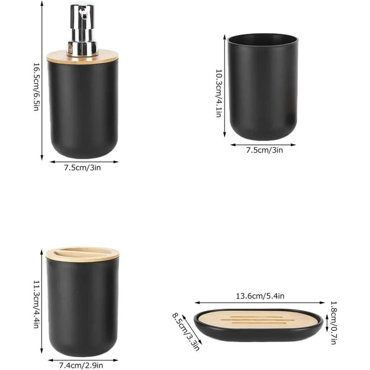 Conjunto para Banheiro BambooStyle - Verona Decor - VERONA DECOR