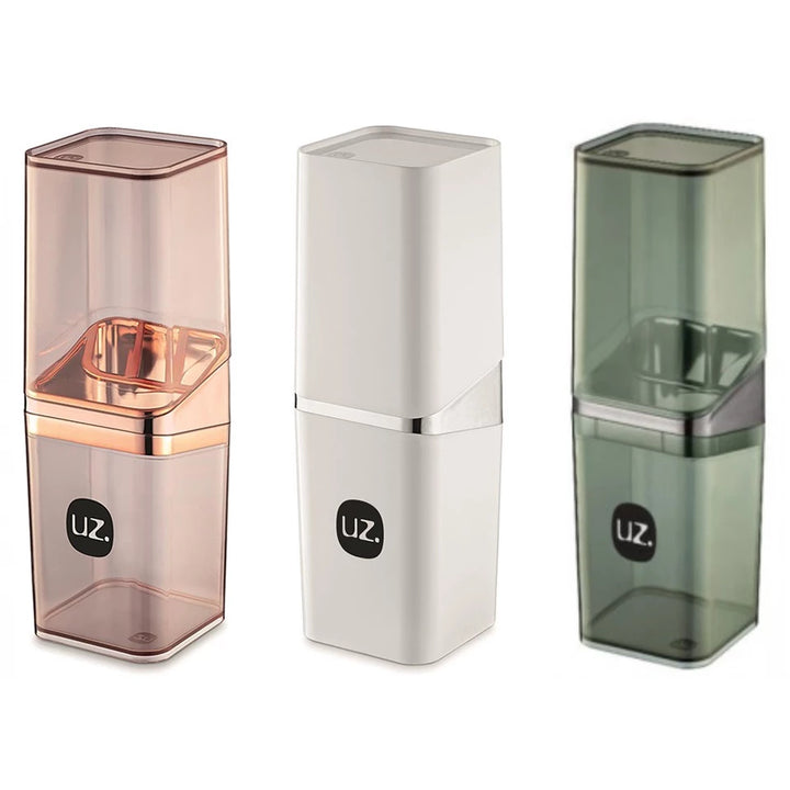 Porta Escova de Dente Luxo Quadrado - Verona Decor - VERONA DECOR