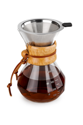 Coador Diamante de Vidro 400 ML + Filtro Inox de BRINDE - Verona Decor - VERONA DECOR
