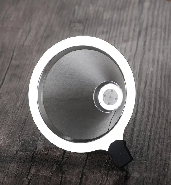 Coador Diamante de Vidro 400 ML + Filtro Inox de BRINDE - Verona Decor - VERONA DECOR