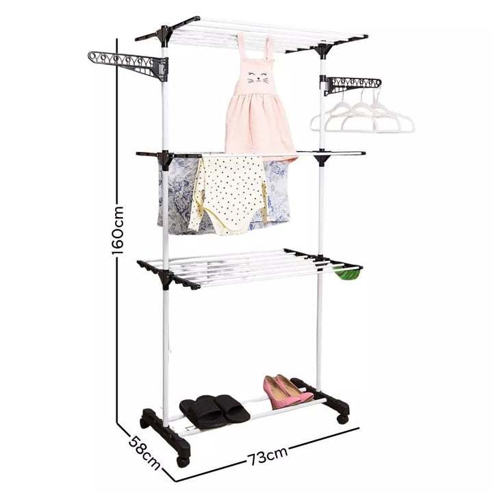 Varal Dobrável SmartTower 3 Andares - Verona Decor - VERONA DECOR