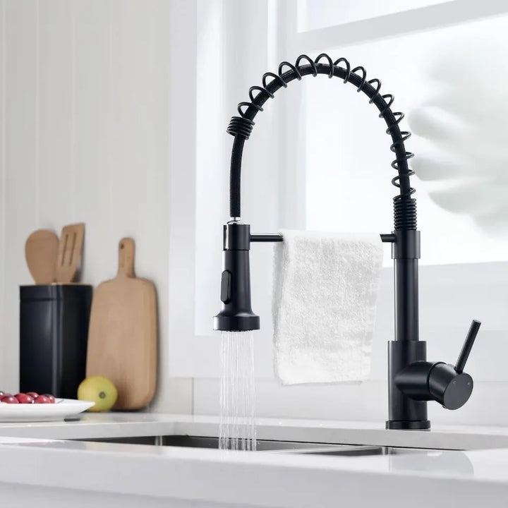 Torneira Gourmet com Chuveiro 360° - Sofisticação e Praticidade para Sua Cozinha - Verona Decor - VERONA DECOR