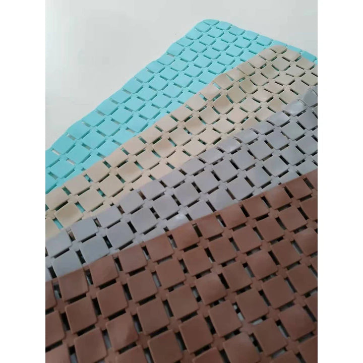 Tapete de Box Antiderrapante – Com Ventosa e Estilo Geométrico - Verona Decor - VERONA DECOR