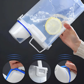 Pote Hermético 2L Com Medidor Organizador De Alimentos Mantimentos - Verona Decor - VERONA DECOR