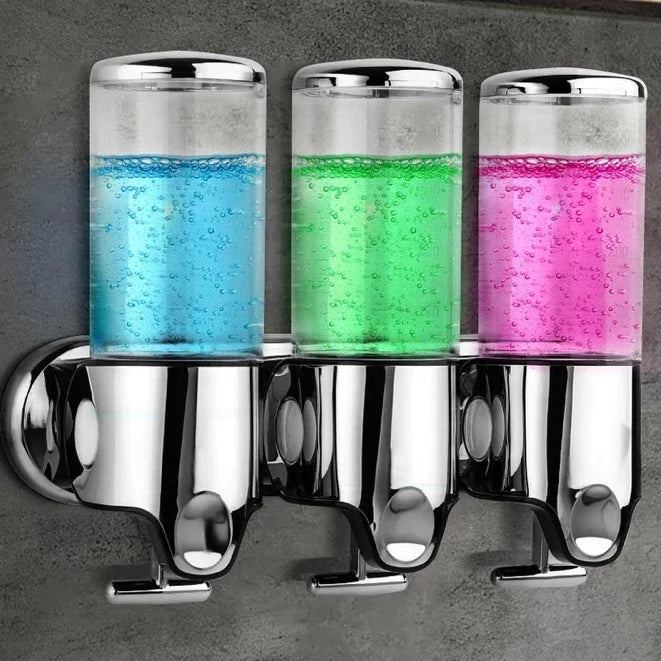 Dispenser Manual Para Sabonete Líquido e Shampoo - Verona Decor - VERONA DECOR