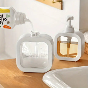 Dispenser Para Sabonete Liquido e Shampoo 300ml - Verona Decor - VERONA DECOR