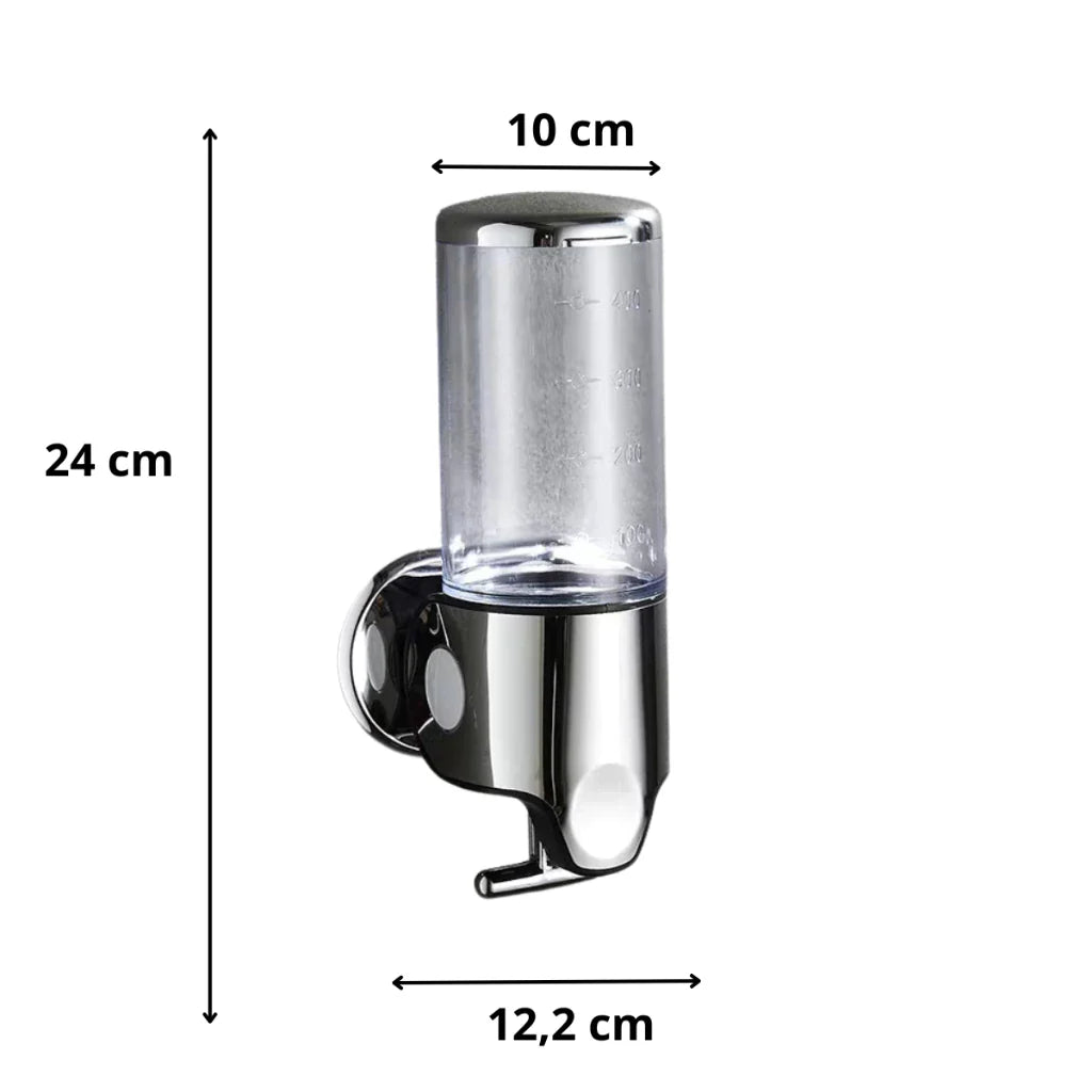 Dispenser Manual Para Sabonete Líquido e Shampoo - Verona Decor - VERONA DECOR
