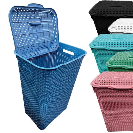 Cesto De Roupa Suja 72L Resistente - Verona Decor