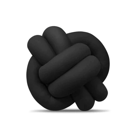 Almofada Nó Luxo Preto - Verona Decor