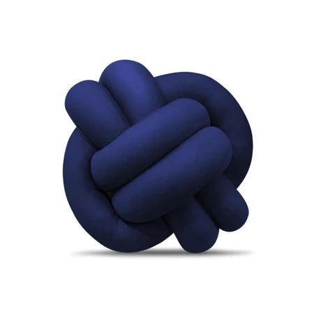 Almofada Nó Luxo Azul Marinho - Verona Decor