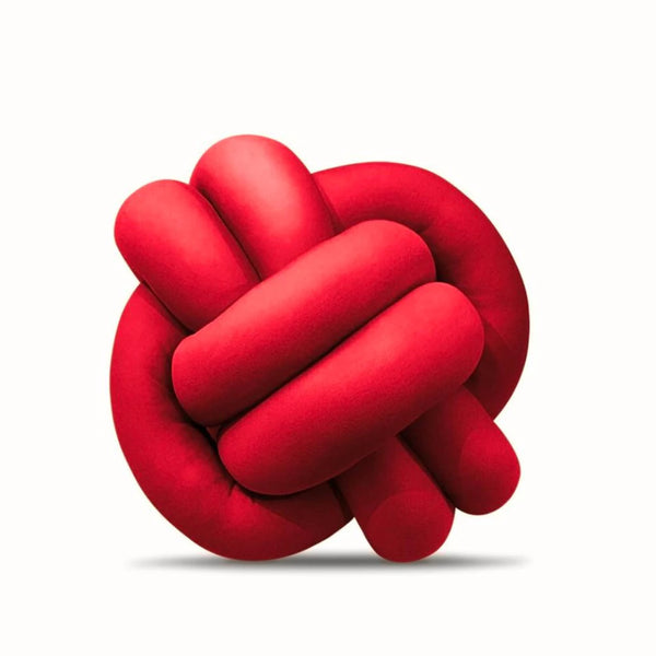 Almofada Nó Luxo Vermelho - Verona Decor