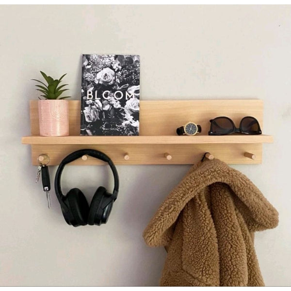 Cabideiro de Parede Prateleira - Verona Decor