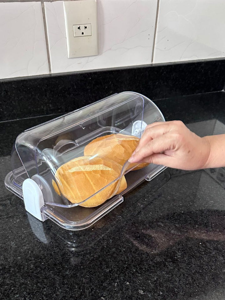 Porta Pão Armazenador com Tampa - Verona Decor - VERONA DECOR