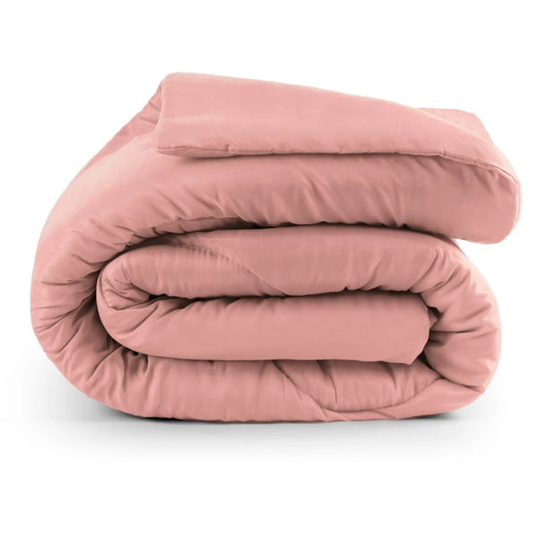 Edredom Queen Dupla Face Rose - Verona Decor