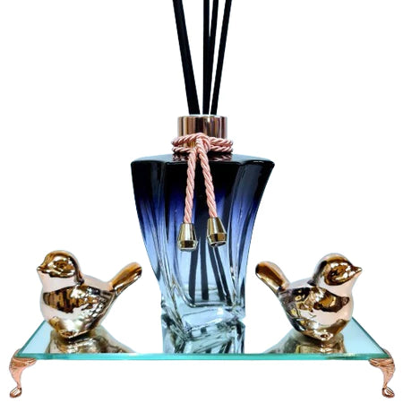 Aromatizador de Ambiente Elegance Preto Degradê e Rosê - Verona Decor