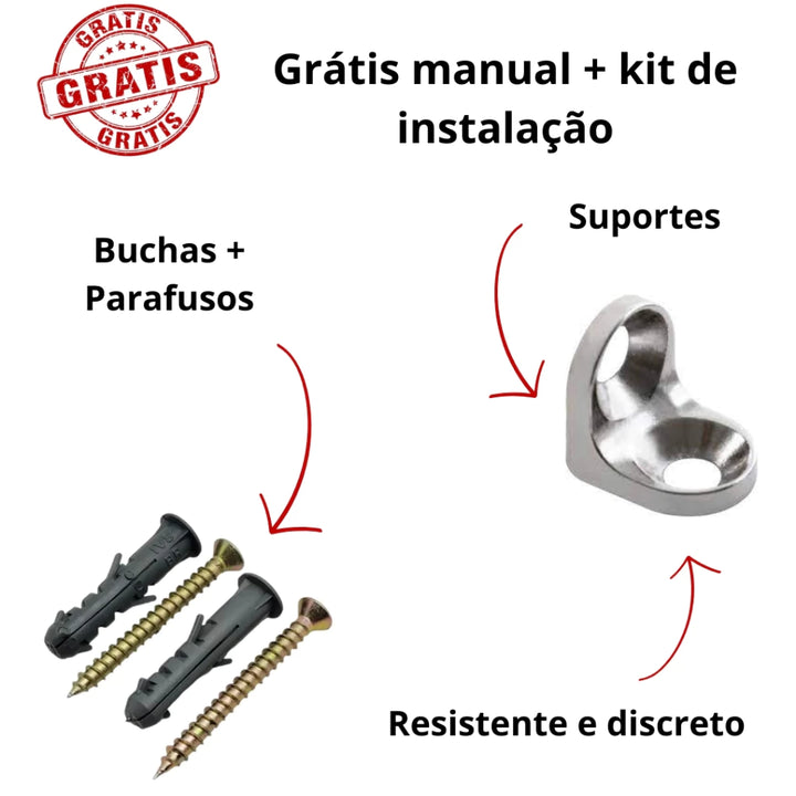 Nicho Prateleira em W - Verona Decor - VERONA DECOR