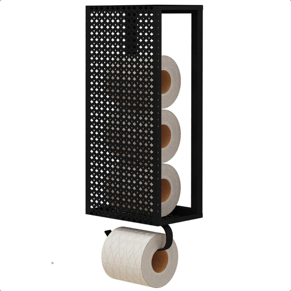 Porta Papel Higiênico de Parede Industrial - Verona Decor