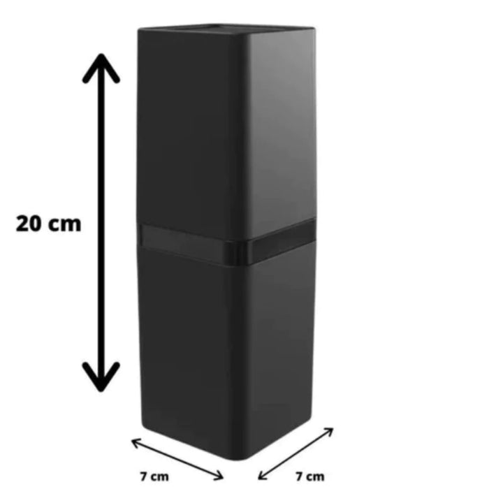 Porta Escova de Dente Com Tampa Smile - Verona Decor - VERONA DECOR