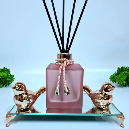 Aromatizador de Ambiente Cubo Rosa e Rosê - Verona Decor
