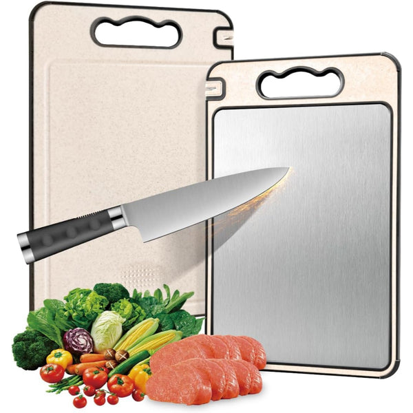 Tábua de Corte Dupla Face com Afiador - Verona Decor