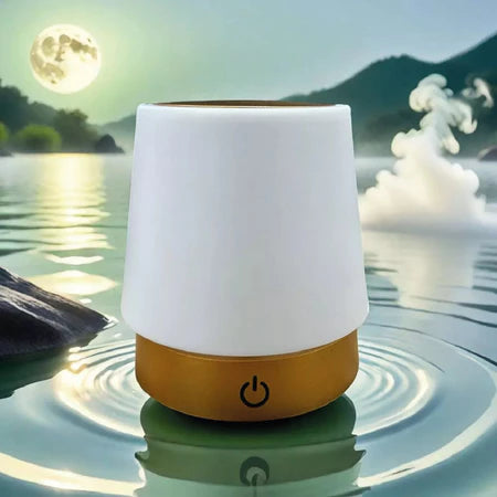 Abajur Retrátil Luz Neutra Ajustável Dourado - Verona Decor - VERONA DECOR