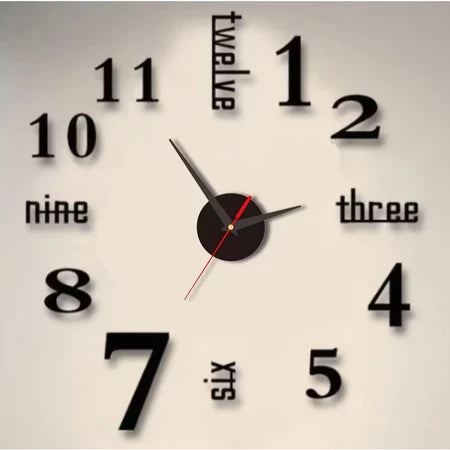 Relógio de Parede Decorativo Inglês - Verona Decor