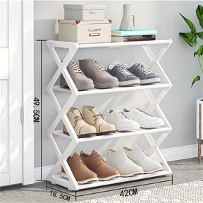 Sapateira Sanfonada 4 Andares Organizadora - Verona Decor - VERONA DECOR