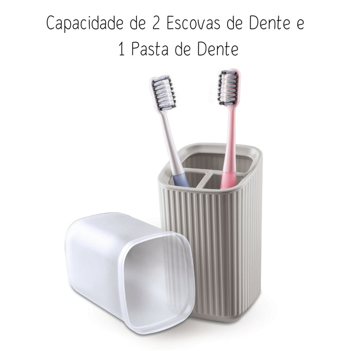 Porta Escova de Dente Pratic - Verona Decor - VERONA DECOR