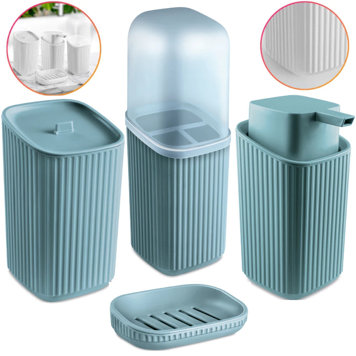 Porta Escovas de Dentes Kit Acessórios - Verona Decor - VERONA DECOR