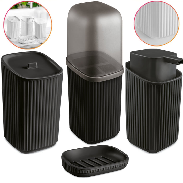 Porta Escovas de Dentes Kit Acessórios - Verona Decor - VERONA DECOR