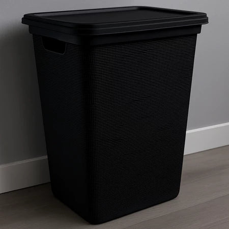 Cesto de Roupas 45L com Tampa - Verona Decor - VERONA DECOR