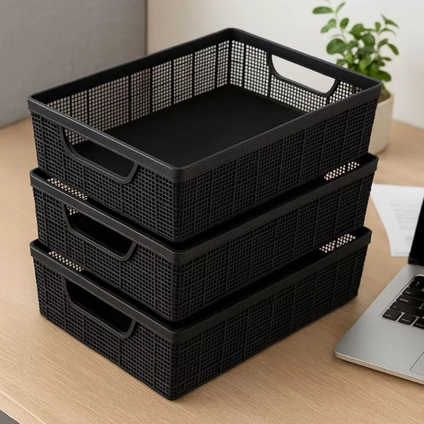 Cesto Organizador KIT Empilhável 2 Litros  - Verona Decor