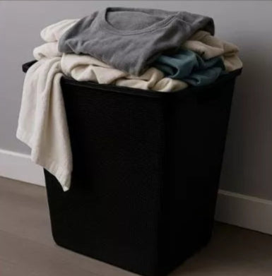 Cesto de Roupas 45L com Tampa - Verona Decor - VERONA DECOR