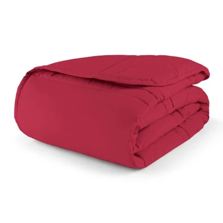 Edredom Queen Vinho 200 Fios - Verona Decor