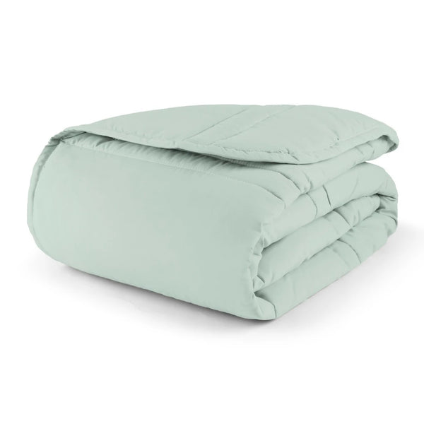 Edredom Queen Verde Aquatico 200 Fios - Verona Decor