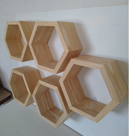 Nichos Colmeia em Madeira - Verona Decor