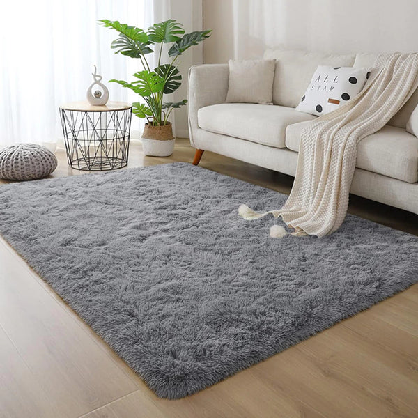 Tapete Para Sala 1,50 x 1,00 Cinza - Verona Decor