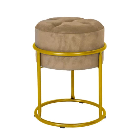 Puff Para Sala Luxo Capuccino - Verona Decor