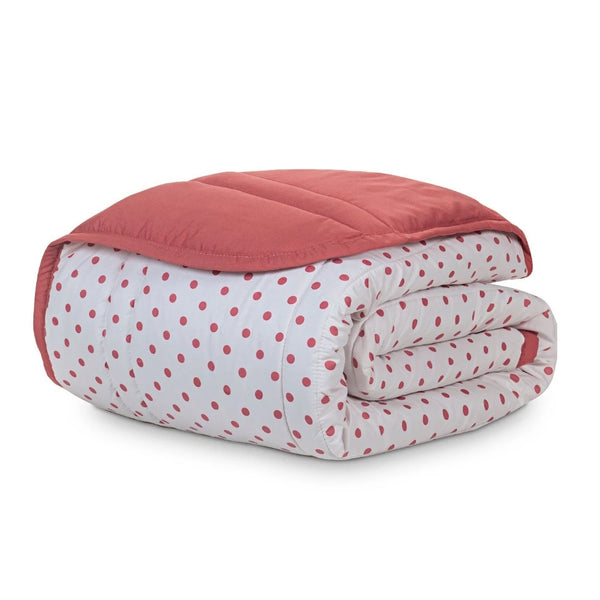 Edredom Queen Poá Cardeal 200 Fios - Verona Decor