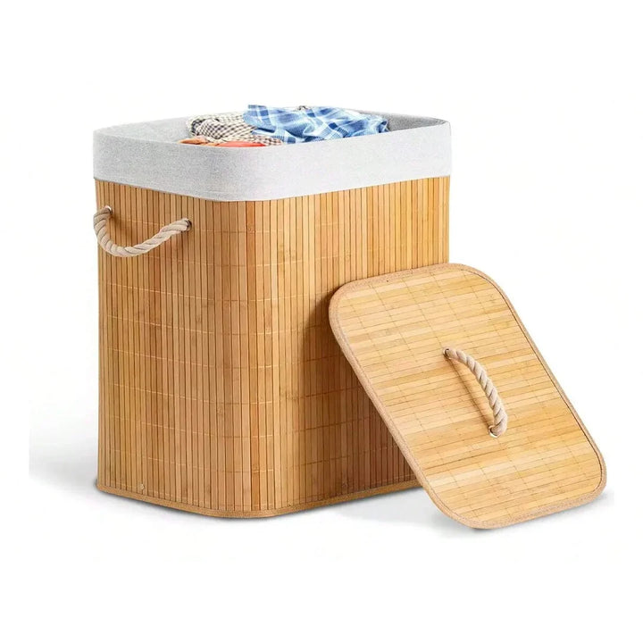 Cesto de Roupa Suja BambooLux - Verona Decor - VERONA DECOR