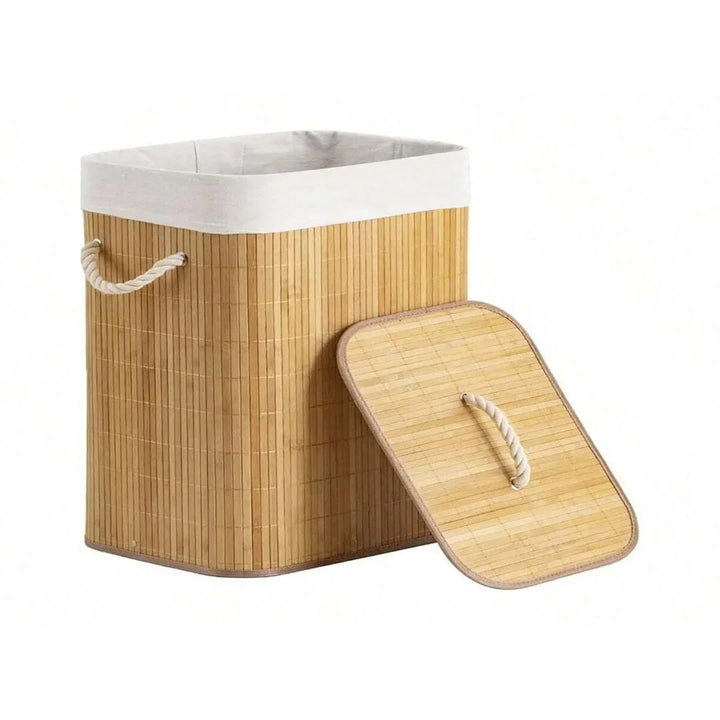Cesto de Roupa Suja BambooLux - Verona Decor - VERONA DECOR