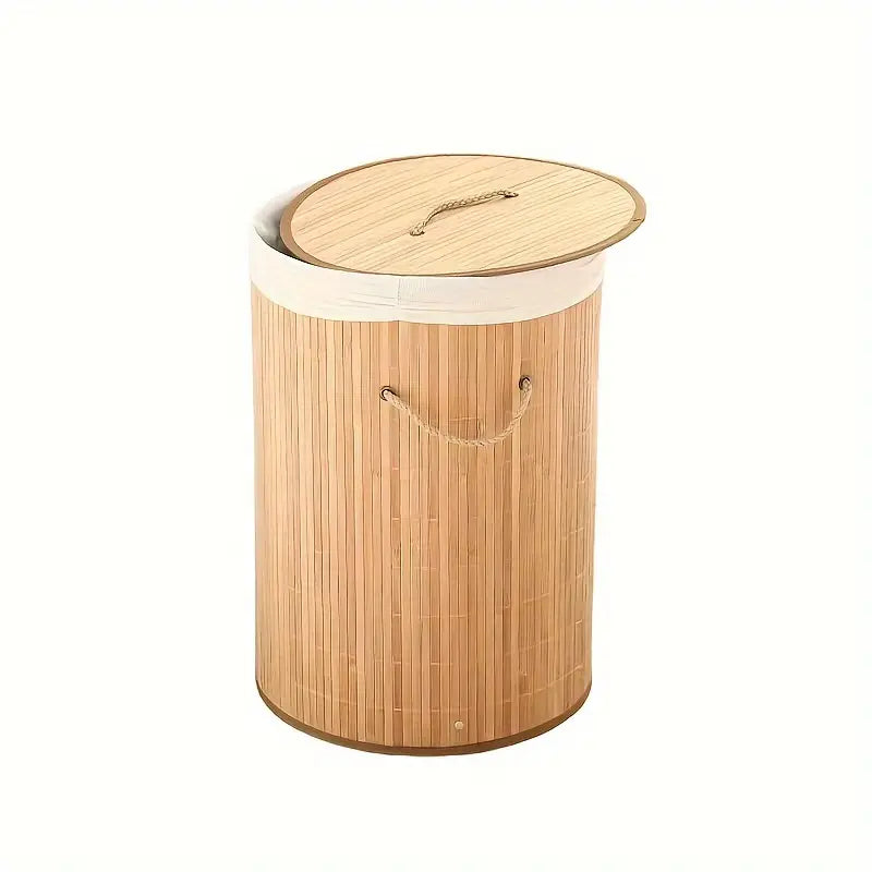 Cesto de Roupas CircleBambu - Verona Decor - VERONA DECOR